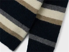 Name It dark sapphire stribet striktrøje